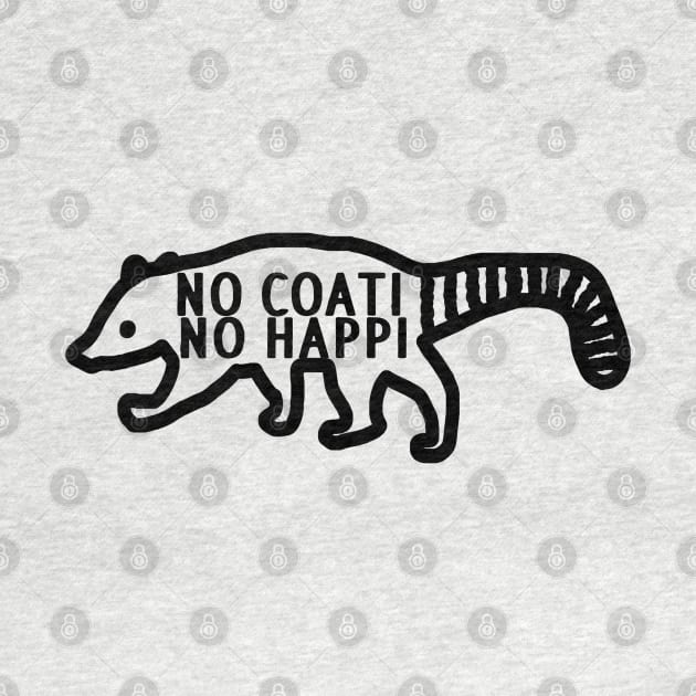 No Coati no Happy Design Fun coati proboscis by FindYourFavouriteDesign